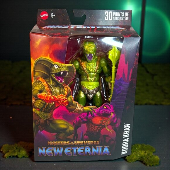 Masters Of The Universe Masterverse Kobra Khan Action Figure 30 Points Articulat - Picture 1 of 9